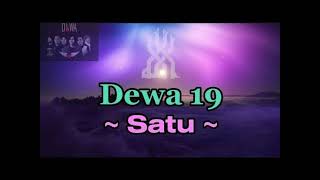 Dewa 19 Satu Backing Track [upl. by Leena]