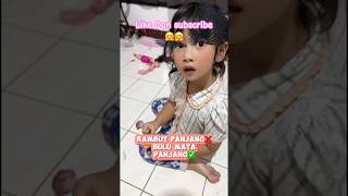 BULU MATA MAMI DARLEEN DOMINIQ MENDADAK PANJANG KAYAK RAMBUT😱😱 viralvideo viralshort [upl. by Roma]