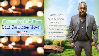 Celebrating the life of Calis Carlington Bowen Bigga 5  Sunday May 14 2023 1100am [upl. by Purdum]