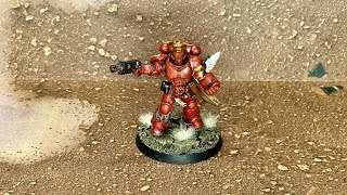 Imotheks Hobbyupdate 47  Blood Angels Captain [upl. by Aniad]