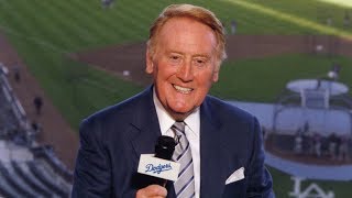 Vin Scully Its Time for Dodger Baseballquot [upl. by Cesar346]