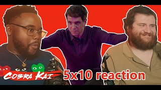 THE CRANE KICK RETURNS  Cobra Kai 5x10 Reaction [upl. by Lladnew]