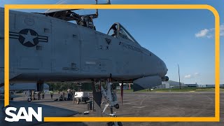 US Air Force deploys A10 ‘Warthogs’ to Philippines [upl. by Intisar456]