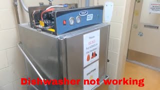 Champion Moyer Diebel Dishwasher is not working MD2000 [upl. by Akinna]