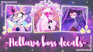 Aesthetic Helluva Boss icon decalsdecal ids  For your Royale high journal Bloxburg Etc ｡•̀ᴗ✧ [upl. by Krilov]