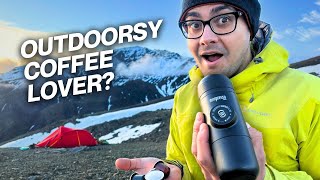 Best Coffee While Climbing Brew Anywhere with WACACO Portable Maker [upl. by Nerwal]