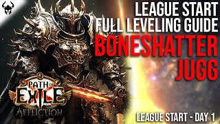 BONESHATTER League Starter Act1 to 10 Leveling Guide  PoE Updated to 325 Not As Good [upl. by Etnecniv899]