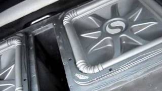 2 x Kicker S15L5  Soundigital 30001D 3000 watts  part 1 of 2 [upl. by Itch]