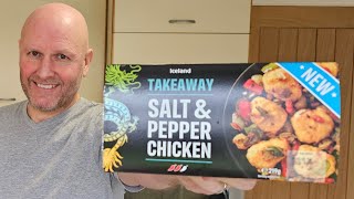 Iceland Are At It NEW TakeAway Salt amp Pepper Chicken Review [upl. by Ackerman381]