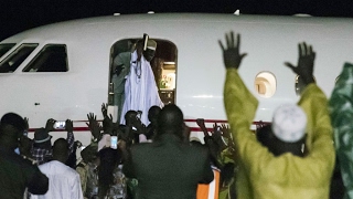 Gambia exleader Jammeh ‘plundered’ 11 million before fleeing country [upl. by Ardeed547]