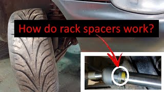 How Do RACK SPACERS Work  Show Fitting To My Mx5 To Gain More Lock  Steering Angle for Drifting [upl. by Ardnic]