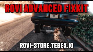 FiveM Advanced Fix Kit Mechanic ESX amp QBCore  Rovi Store [upl. by Paradies]