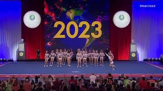 Woodlands Elite Generals  Finals The 2023 Cheerleading Worlds WITH SOUND [upl. by De63]