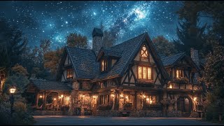 Relax Under the Stars with Calm Tavern Music Ambience [upl. by Lahpos830]