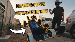 Razor GFD Sunset Drifting waxle flip mod [upl. by Liew5]