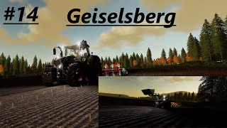 Ls19 Timelapse Geiselsberg 14 Klee säen bei Nacht [upl. by Ardnasal]