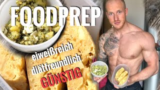 FOODPREP  eiweißreich diätfreundlich amp günstig  Kochen mit Kay [upl. by Anitsirk]