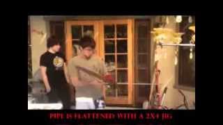 56quot 35 lb PVC Bow made from 34quot PVC Pipe [upl. by Aneerehs508]