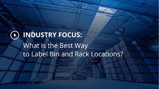 What is the Best Way to Label Bin and Rack Locations  SOLUM Electronic Shelf Labels [upl. by Sadonia]