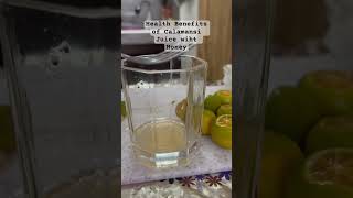 Calamansi juice with honey health benefits food asmr healthbenefits calamansi juice trending [upl. by Rosse934]