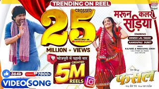 Maroon Color Sadiya dineshlalyadav Aamrapali Dubey Kalpna Neelkamal Singh  FASAL  Movie Song [upl. by Rosmunda368]