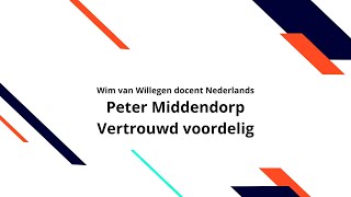 Peter Middendorp  Vertrouwd voordelig [upl. by Enifesoj]