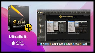 UltraEdit for Mac 2021  Interface amp Workspace Quick View [upl. by Eneleoj599]