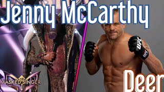 Jenny McCarthy Thinks Deer Could Be Chuck Liddell  The Masked Singer USA Season 1 Ep 1 [upl. by Edgardo255]