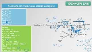 EP9 Amplificateur Opérationnel Montage inverseur avec circuit complexe [upl. by Naicul]