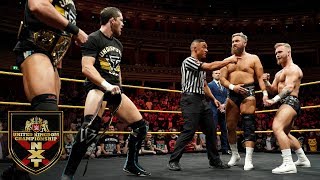 NXT Tag Champions Undisputed ERA prepare to clash with Moustache Mountain NXT UK Championship [upl. by Nitsyrc]