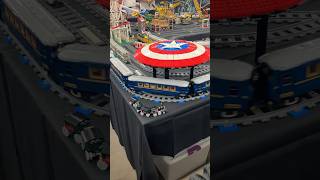 Lego trains mayhem at Brick Fest Live at Denver brick legotrains lego trains [upl. by Boot]