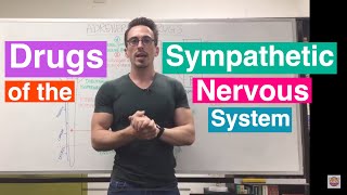 Anti Adrenergic Drugs Part 01 Adrenergic Receptor Blocker  Sympatholytic Drugs  Pharmacology [upl. by Narret]