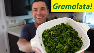 Quick Tip How To Make Gremolata In A Minute [upl. by Timothy]