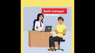 Bank manager  Bank  money  finance  investment [upl. by Garry]