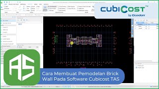 TAS  Cara Membuat Pemodelan Brick Wall [upl. by Htyderem]