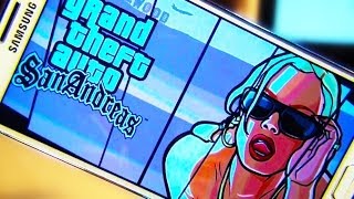 Samsung Galaxy Note 3 GTA SAN ANDREAS hits Android [upl. by Roach]