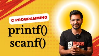 printf amp scanf in C  By Madhav Sharma [upl. by Fishbein]