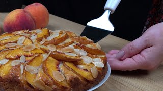 Fluffy Peach Cake – The Perfect Dessert for Sweet Moments StarCulinary [upl. by Neirol]