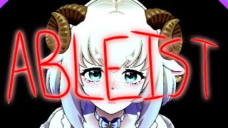 READ PINNED ableist vtuber says avatar quotlooks like it has aspergersquot because of how face looks [upl. by Ahsenad148]