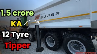 2024 New Scania Tipper Truck Review  Best Premium Luxury Tipper in India [upl. by Tillford595]