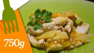 Fricassée de dinde à la mangue  750g [upl. by Anahcra509]