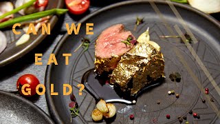 Can we EAT gold  24k gold [upl. by Inalej]