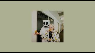 friends  anne marie amp marshmello sped up [upl. by Tselec]