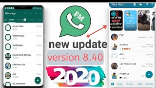 Fm whatsapp new update  version 840  Fm whatsapp download kaise kren [upl. by Alim]