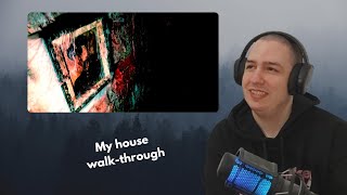 Frenchman Reacts To My house walkthrough [upl. by Hardwick846]