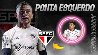 MELHORES Lances do Nahuel Barrios  Ponta Esquerda  meia Indicação p o São Paulo em 2024  SPFC [upl. by Grayson140]