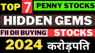 Top 7 High Growth Penny Stocks  Best Stock To Buy Now [upl. by Aisylla728]