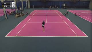 Valentina Ryser 13  Vitalia Diatchenko  W100 Ilkley Qualifying Round 1 Indoors [upl. by Aklog]