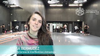 Carrera de Artes Escénicas  Testimonio Silvia Bermudez  Estudiante Múltiple Programa [upl. by Affay]