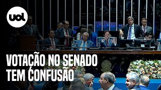 Eleição no Senado tem bateboca após divergência sobre revelação do voto [upl. by Carew]